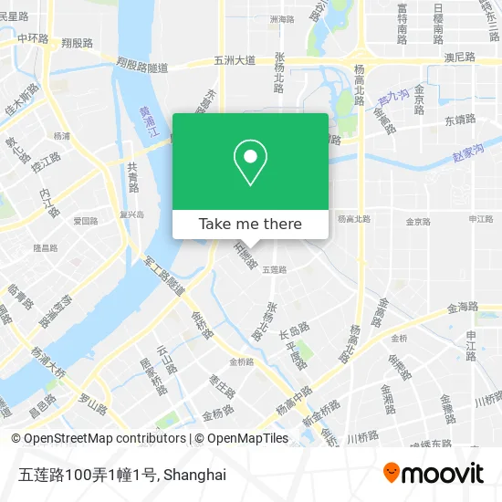 五莲路100弄1幢1号 map
