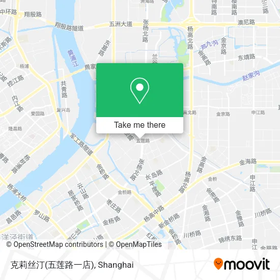 克莉丝汀(五莲路一店) map