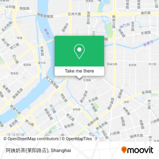 阿姨奶茶(莱阳路店) map
