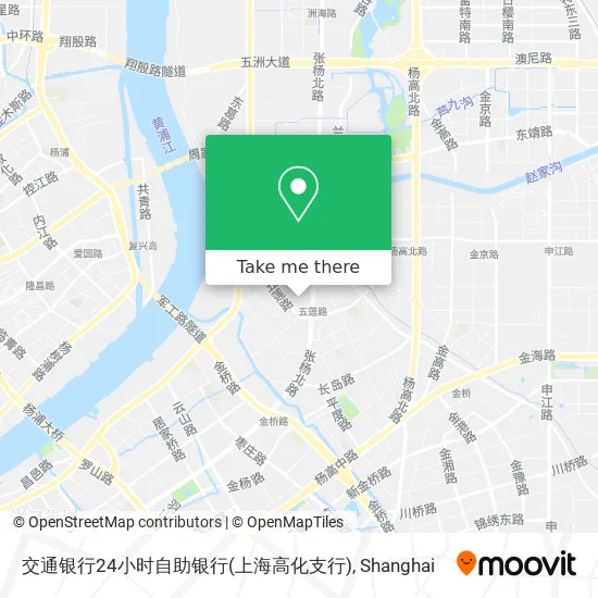 交通银行24小时自助银行(上海高化支行) map