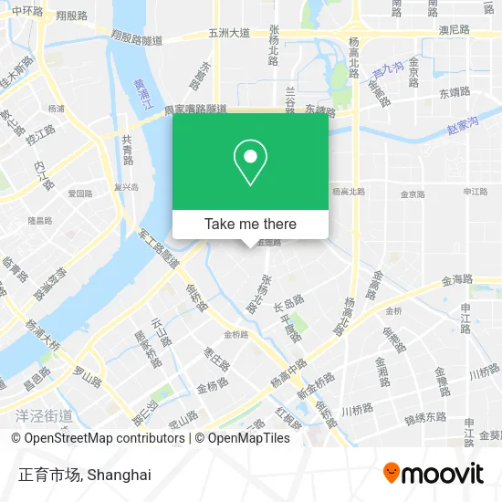 正育市场 map