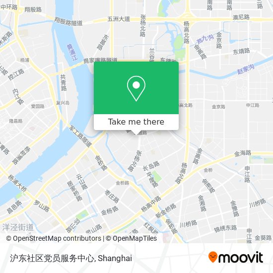 沪东社区党员服务中心 map