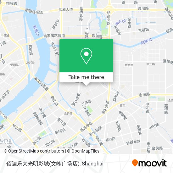 佰迦乐大光明影城(文峰广场店) map