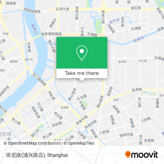 班尼路(浦兴路店) map