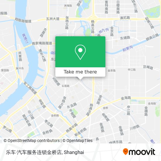 乐车·汽车服务连锁金桥店 map