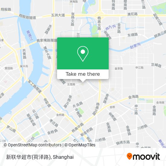 新联华超市(荷泽路) map