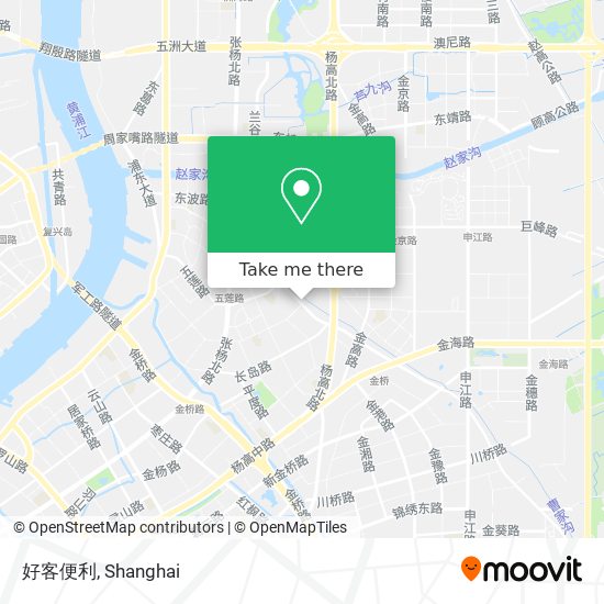 好客便利 map