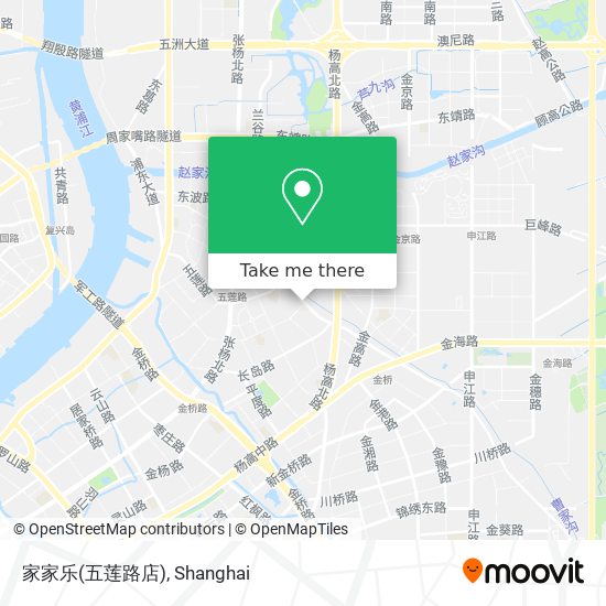 家家乐(五莲路店) map