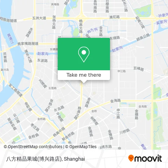 八方精品果城(博兴路店) map