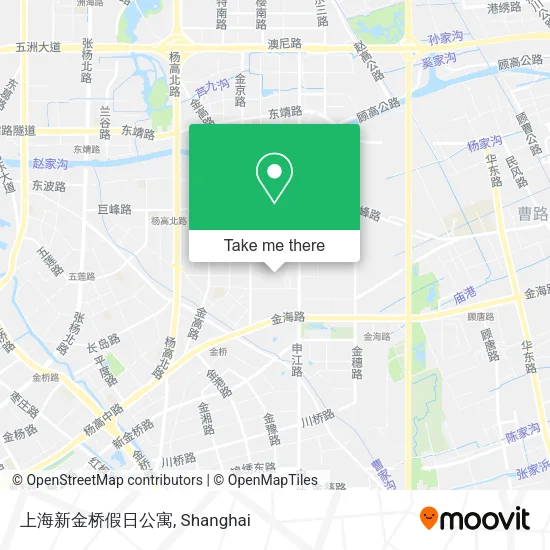 上海新金桥假日公寓 map