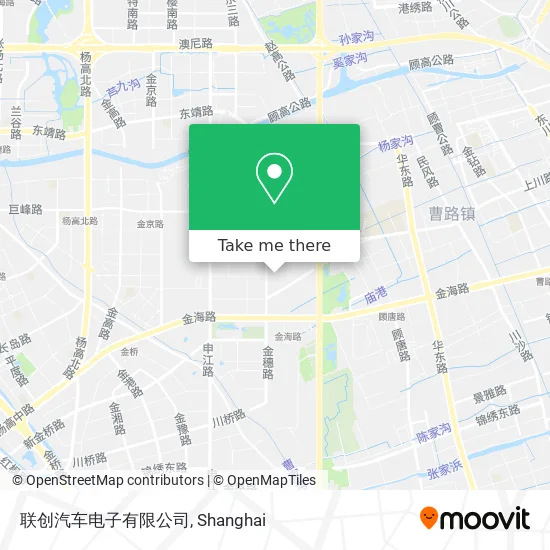 联创汽车电子有限公司 map