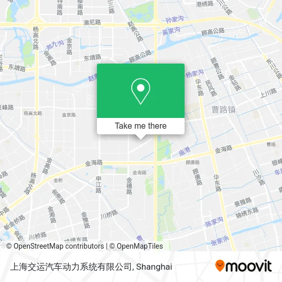 上海交运汽车动力系统有限公司 map