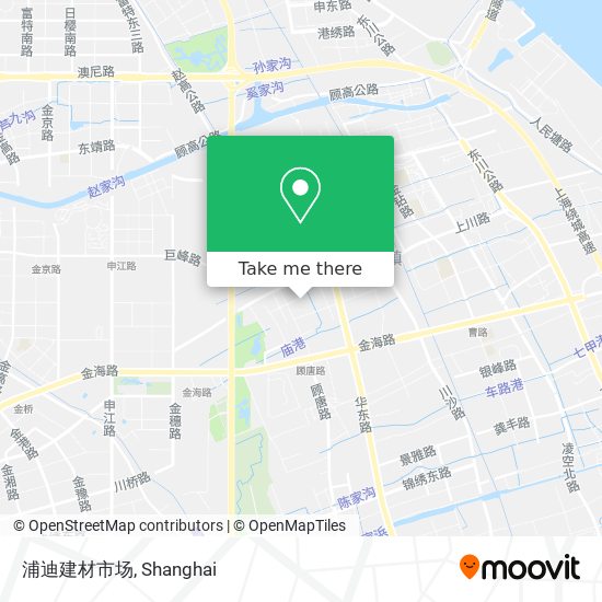 浦迪建材市场 map