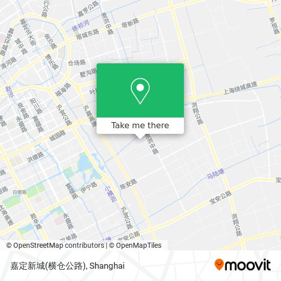 嘉定新城(横仓公路) map