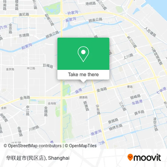 华联超市(民区店) map