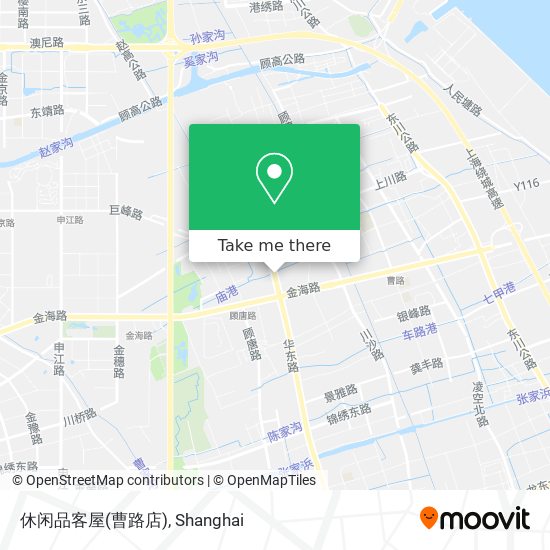 休闲品客屋(曹路店) map