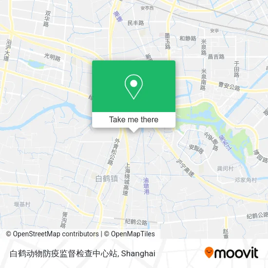 白鹤动物防疫监督检查中心站 map