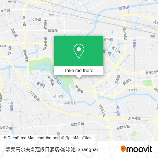 颖奕高尔夫皇冠假日酒店-游泳池 map