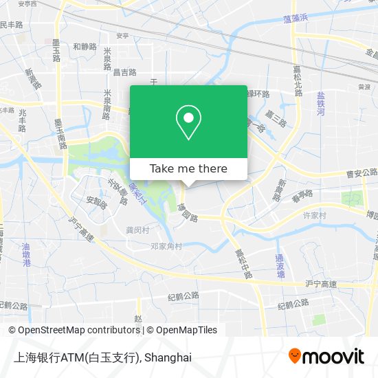上海银行ATM(白玉支行) map