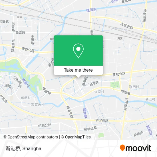 新港桥 map