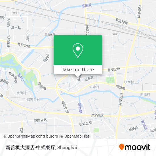 新蕾枫大酒店-中式餐厅 map