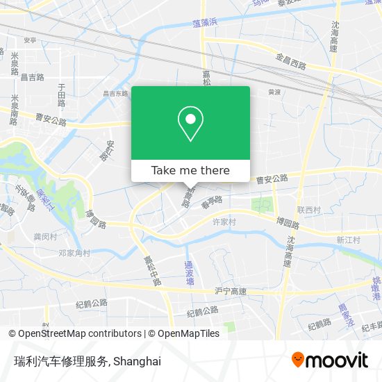 瑞利汽车修理服务 map