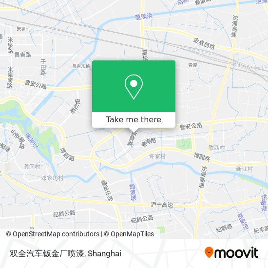 双全汽车钣金厂喷漆 map
