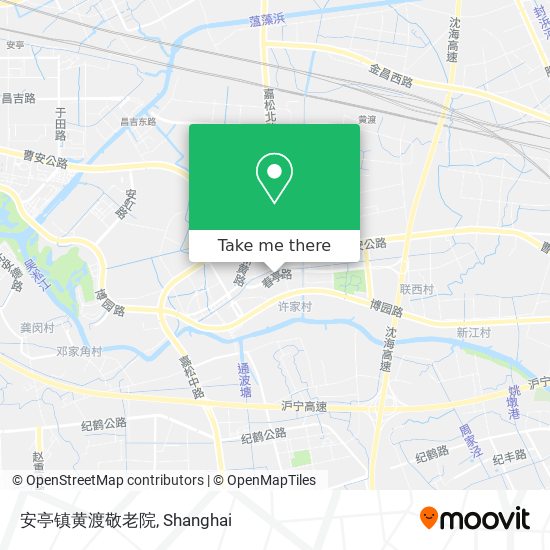 安亭镇黄渡敬老院 map