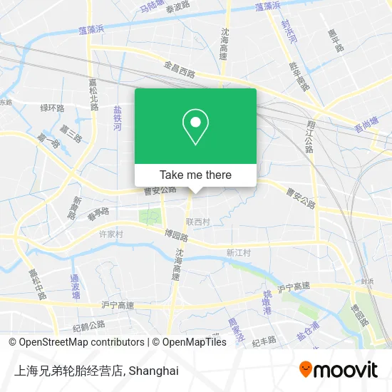 上海兄弟轮胎经营店 map