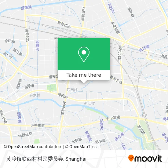 黄渡镇联西村村民委员会 map