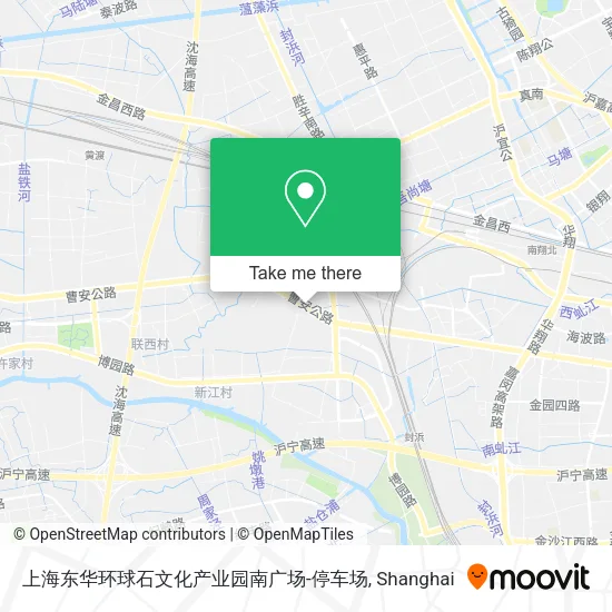 上海东华环球石文化产业园南广场-停车场 map
