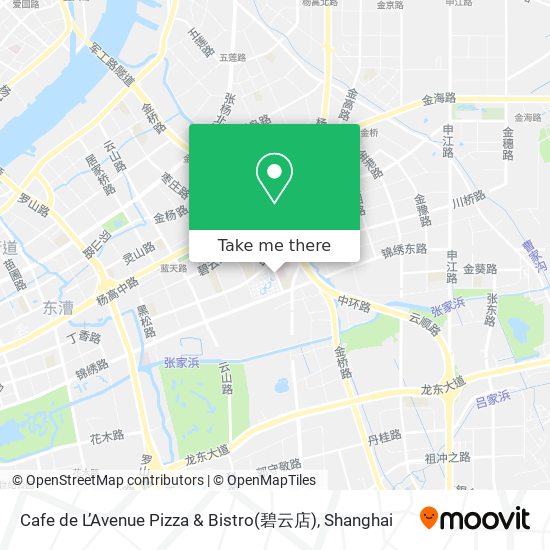 Cafe de L’Avenue Pizza & Bistro(碧云店) map