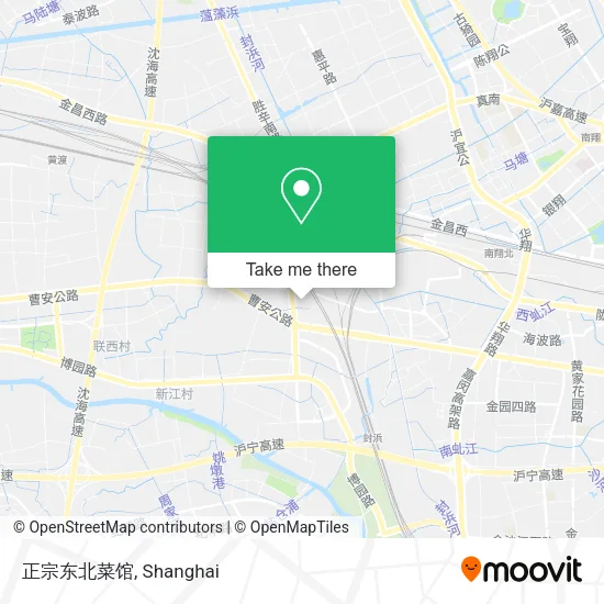 正宗东北菜馆 map