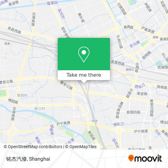 铭杰汽修 map