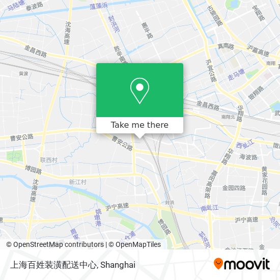 上海百姓装潢配送中心 map