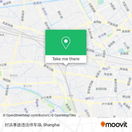 封浜事故违法停车场 map