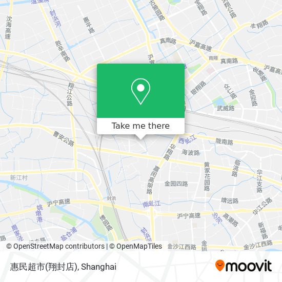 惠民超市(翔封店) map
