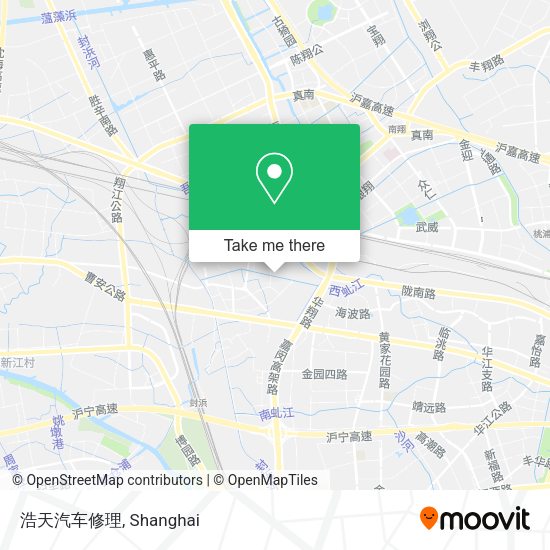 浩天汽车修理 map