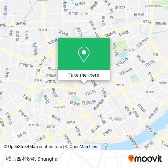 鞍山四村8号 map