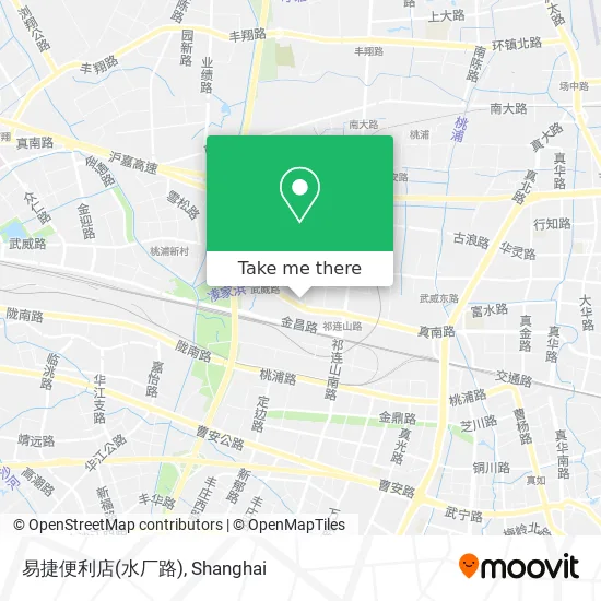 易捷便利店(水厂路) map