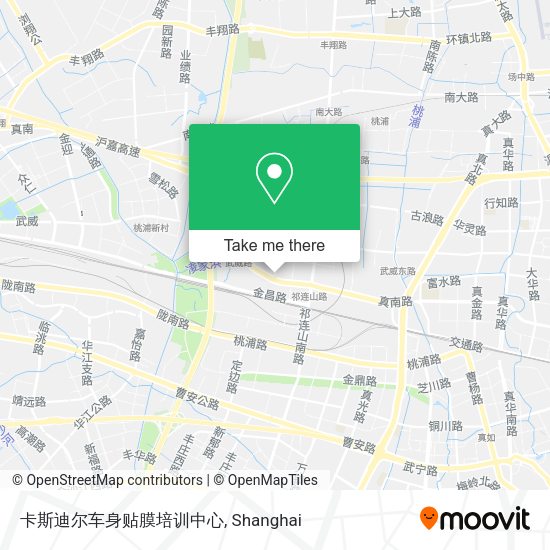 卡斯迪尔车身贴膜培训中心 map