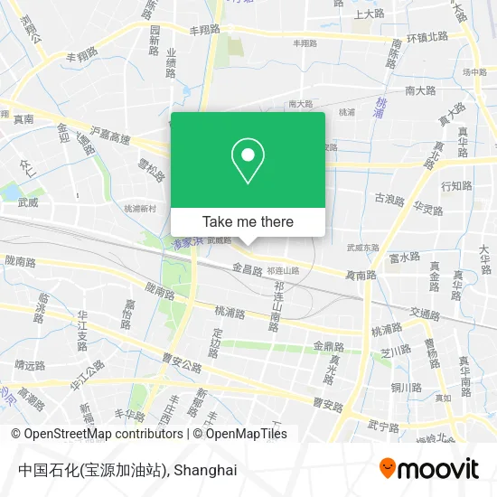 中国石化(宝源加油站) map