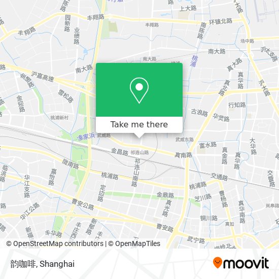 韵咖啡 map
