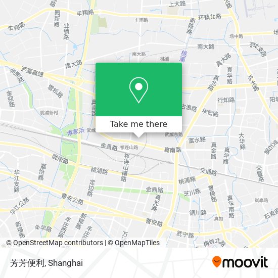 芳芳便利 map