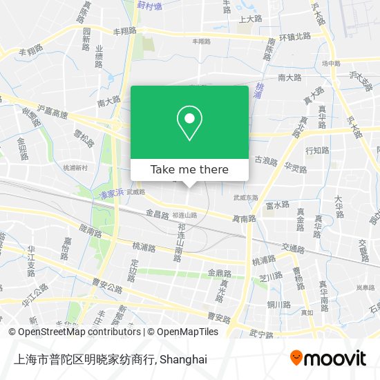 上海市普陀区明晓家纺商行 map