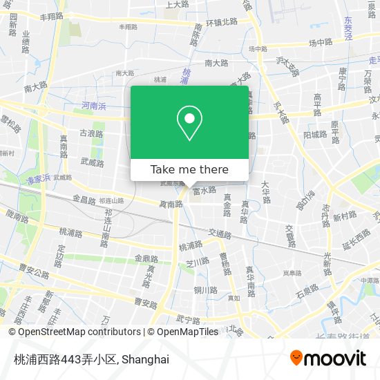 桃浦西路443弄小区 map