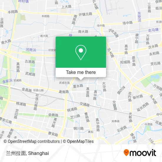 兰州拉面 map