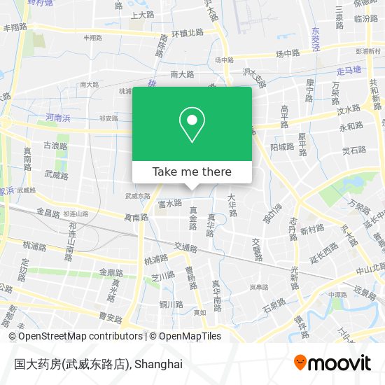 国大药房(武威东路店) map