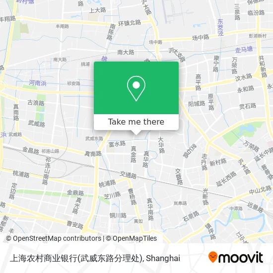 上海农村商业银行(武威东路分理处) map