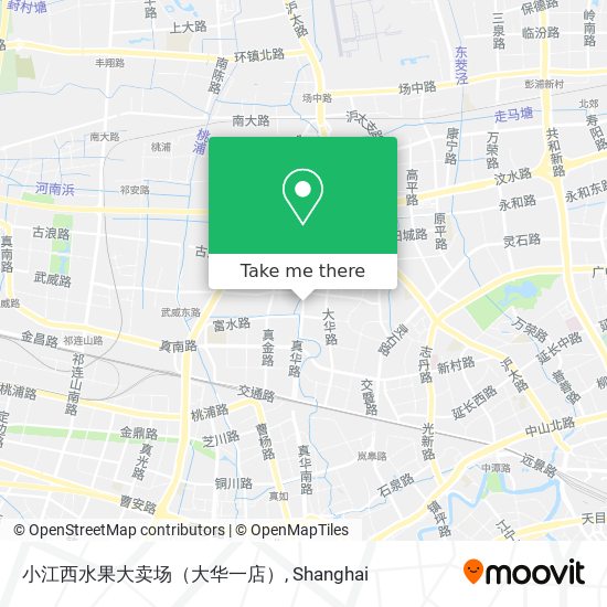 小江西水果大卖场（大华一店） map
